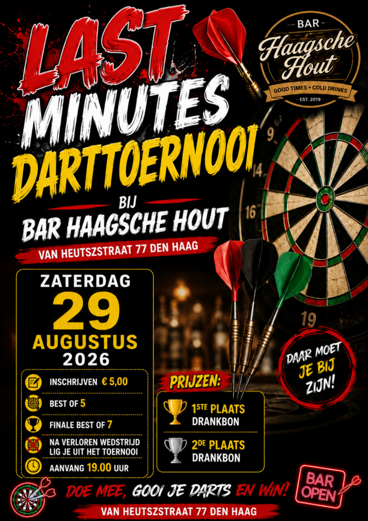 Dart toernooi